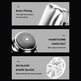 Mini Type-C Fast Charging Pocket Razor - Eluna