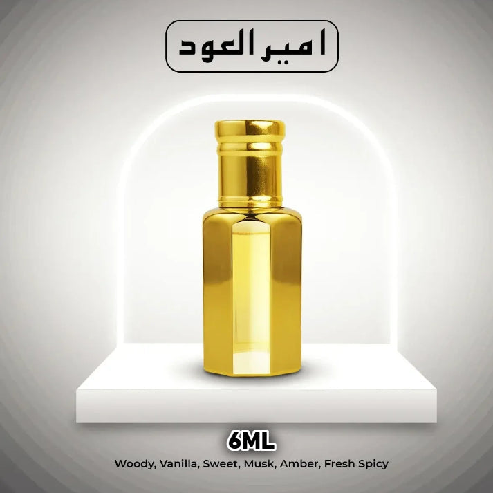 Ameer al Oud Attar by Usairose - 6ML - Eluna