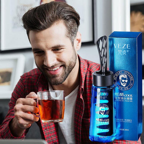Veze Professional Styling Gel – Maximum Control & Shine for Men