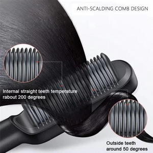 2-in-1 HAIR STRAIGHTENER COMB - Eluna