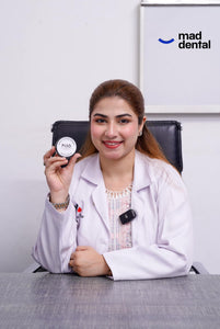 MAD Dental Power – Organic Teeth Whitening Powder for a Naturally Bright Smile